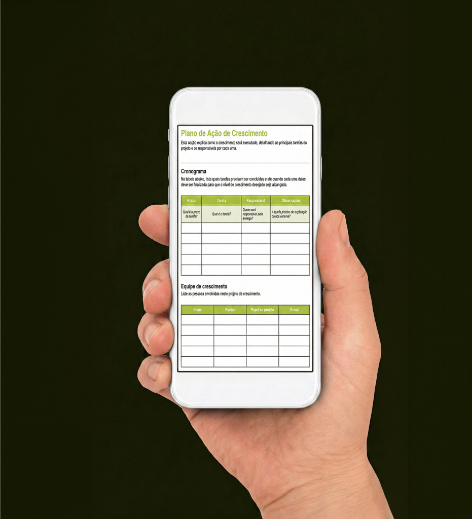 Tudo para planejar crescimento com mais estrutura